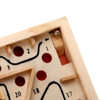 Головоломка &laquo;Лабиринт&raquo;, 20 отверстий, шарик в комплекте