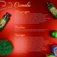 Новогодний подарочный набор косметики &laquo;Снежные сказки&raquo; для душа и ванны, зеленая серия