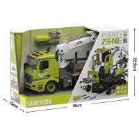 Конструктор винтовой «Лесопогрузчик», свет, звук, инерция, 76 деталей Конструктор винтовой «Лесопогрузчик», свет, звук, инерция, 76 деталей