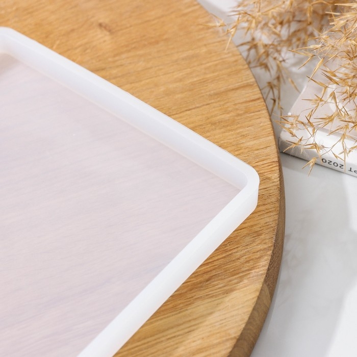 Молд Доляна «Квадрат», силикон, 13,5×13,5×1,2 см, прозрачный Молд Доляна «Квадрат», силикон, 13,5×13,5×1,2 см, прозрачный