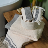 Полотенце махровое Love Life &laquo;Муссон&raquo; 30х50 см, чёрный, 100% хл, 500 гр/м2