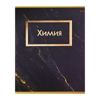 Комплект предметных тетрадей Calligata TOP "Мрамор темный", 48 листов, 10 предметов, со справочным материалом, обложка мелованный картон, покрытие Softт-touch с тиснением золотой фольгой, блок офсет