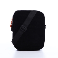 Сумка молодёжная на молнии, наружный карман, цвет чёрный Сумка молодёжная на молнии, наружный карман, цвет чёрный