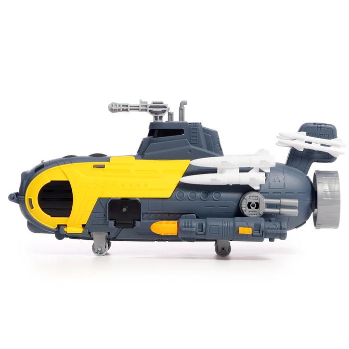 Парковка «Военная субмарина», с 5 машинками Парковка «Военная субмарина», с 5 машинками