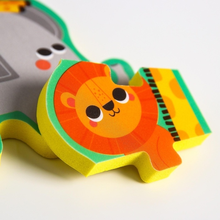 Мягкий пазл для малышей &laquo;Пирамидка: Африка&raquo;, 5 деталей, Крошка Я