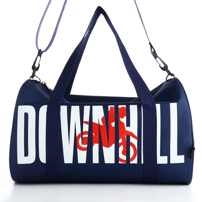 Сумка спортивная мужская, TEXTURA, маленький размер, цвет синий Сумка спортивная мужская, TEXTURA, маленький размер, цвет синий