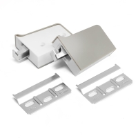 Навес мебельный для кухон. шкафов “P01“, цвет серый, нагр.100 кг. на пару, набор 2 шт Навес мебельный для кухон. шкафов “P01“, цвет серый, нагр.100 кг. на пару, набор 2 шт