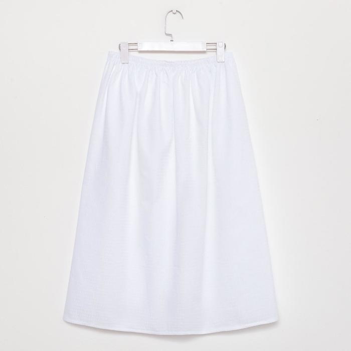 Полотенце вафельное Экономь и Я &laquo;Парео&raquo; 80х144 см, цвет белый, 100%хл, 200 г/м2