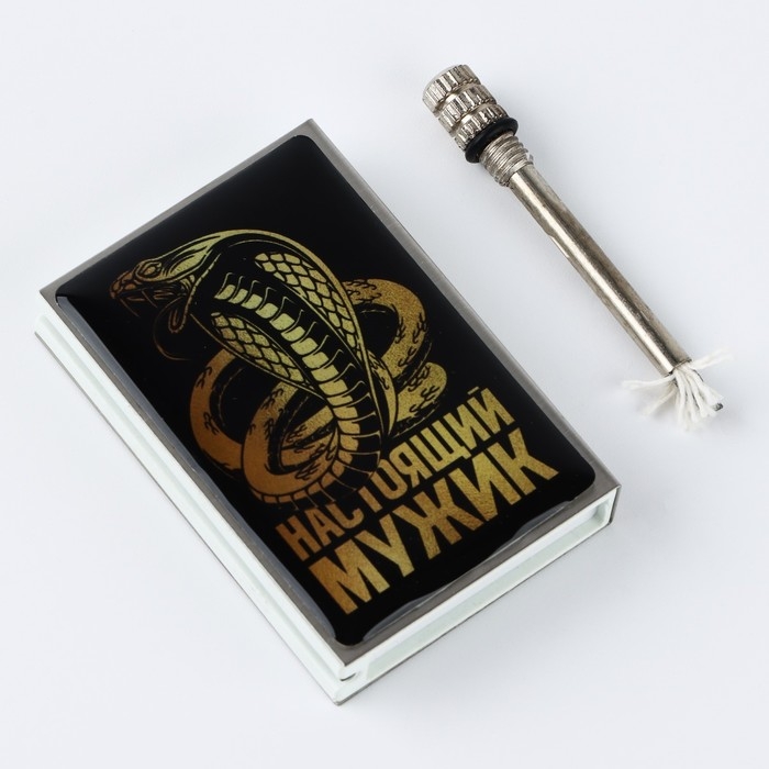 Вечные новогодние спички &laquo;Новый год: Настоящий мужик&raquo;, 7 х 4 х 1 см