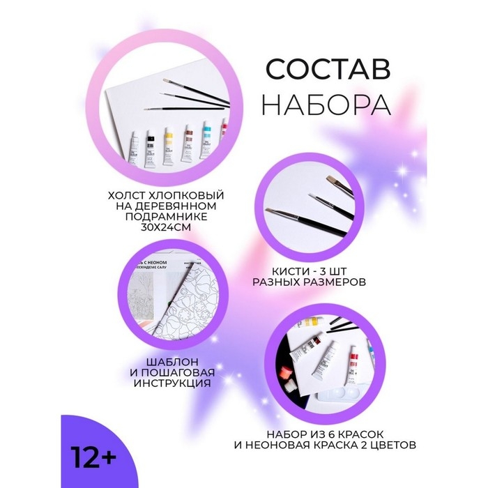 Набор для живописи маслом по холсту &laquo;Маяк&raquo;