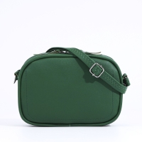 Сумка кросс-боди на молнии, цвет зелёный