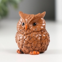 Сувенир полистоун "Коричневая сова" МИКС 3х4х4,3 см