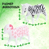 Грузовик инерционный &laquo;Зооперевозчик&raquo;, 2 фигурки животных, МИКС