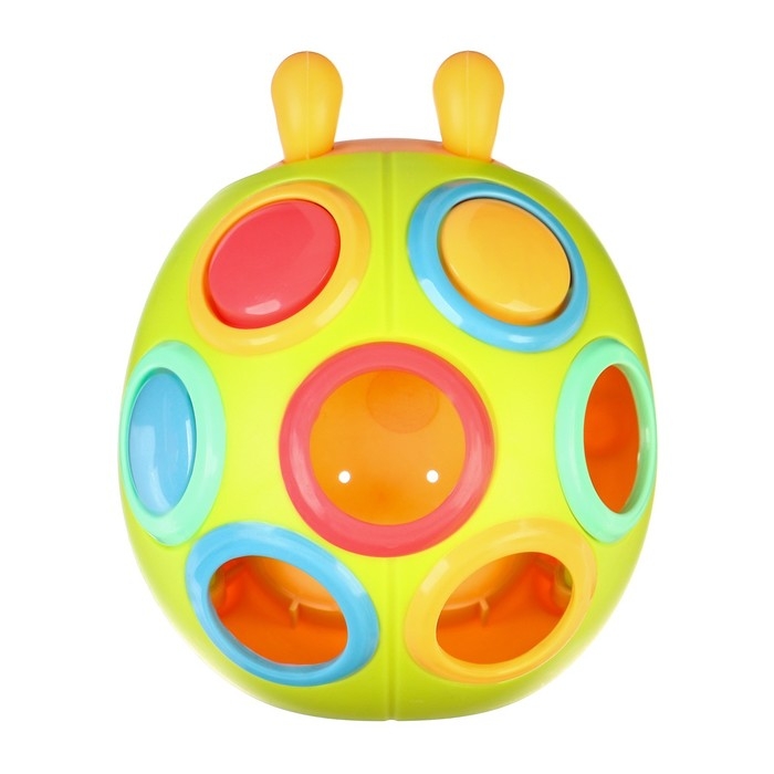 Развивающая, сенсорная игрушка &laquo;Божья коровка&raquo;, цвет МИКС, Крошка Я