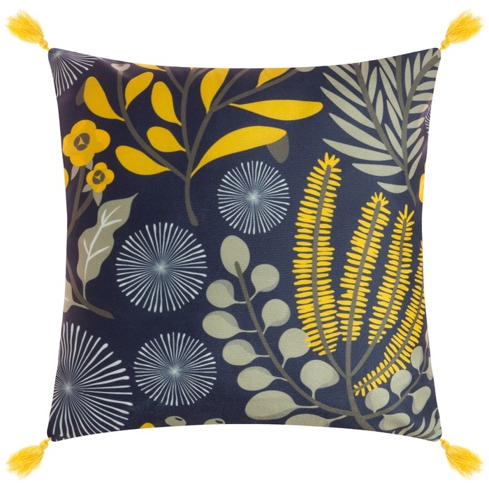 Наволочка декоративная с кисточками Этель &laquo;Солнце&raquo;, 43х43 см