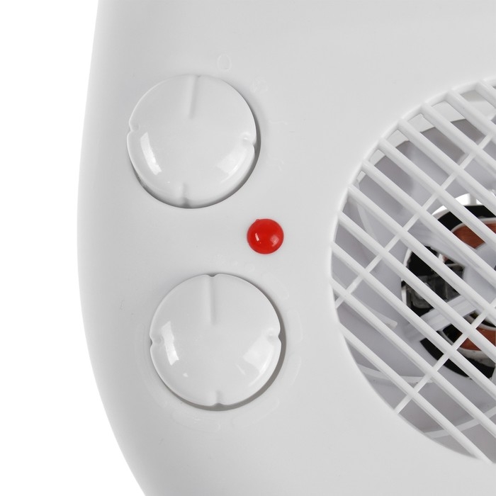 Тепловентилятор Luazon LTO-06, напольный, 2000 Вт, 2 режима, до 20 м&sup2;, белый