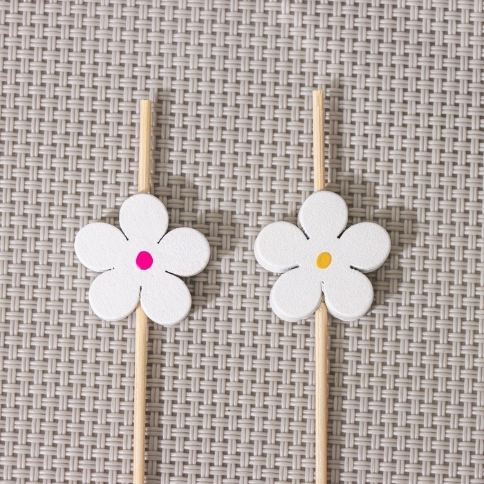 Шпажки Доляна &laquo;Ромашки&raquo;, 12 см, набор 25 шт