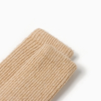 Гольфы детские из монгольской шерсти, цвет бежевый, 2-4 года