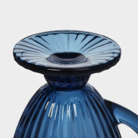 Кувшин для воды стеклянный &laquo;Босфор&raquo;, 1,1 л, цвет синий