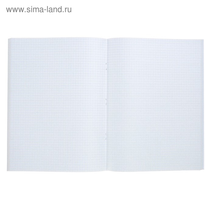 Тетрадь А4, 96 листов в клетку Тетрадь А4, 96 листов в клетку "Синяя", бумвинил, блок офсет