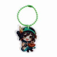 Брелок для ключей акриловый на цепочке «Девочка», 3.8 х 9 см Брелок для ключей акриловый на цепочке «Девочка», 3.8 х 9 см