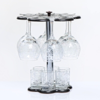 Мини-бар "Весна" барная стойка, 6 фужеров/стопок Мини-бар "Весна" барная стойка, 6 фужеров/стопок