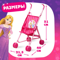 Коляска для кукол трость «Золушка и Рапунцель», Принцессы Коляска для кукол трость «Золушка и Рапунцель», Принцессы