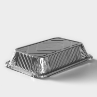 Набор форм из фольги для запекания и выпечки Доляна, 960 мл, 21,5×14,6×5 см, 2 шт Набор форм из фольги для запекания и выпечки Доляна, 960 мл, 21,5×14,6×5 см, 2 шт