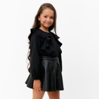 Рубашка детская KAFTAN, р. 34 (122-128), черный Рубашка детская KAFTAN, р. 34 (122-128), черный