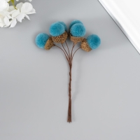 Цветы для декорирования "Хлопчик" голубой 1 букет= 6 веточек d=2 см 11 см Цветы для декорирования "Хлопчик" голубой 1 букет= 6 веточек d=2 см 11 см