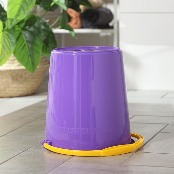 Ведро с мерной шкалой, 10 л, МИКС Ведро с мерной шкалой, 10 л, МИКС