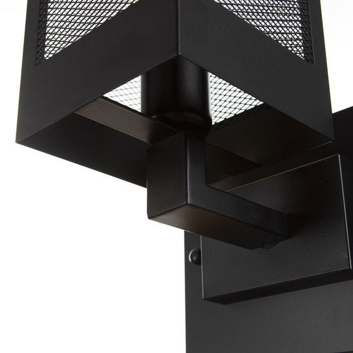 Бра "Сатикс" Е27 40Вт черный 35х17х18см