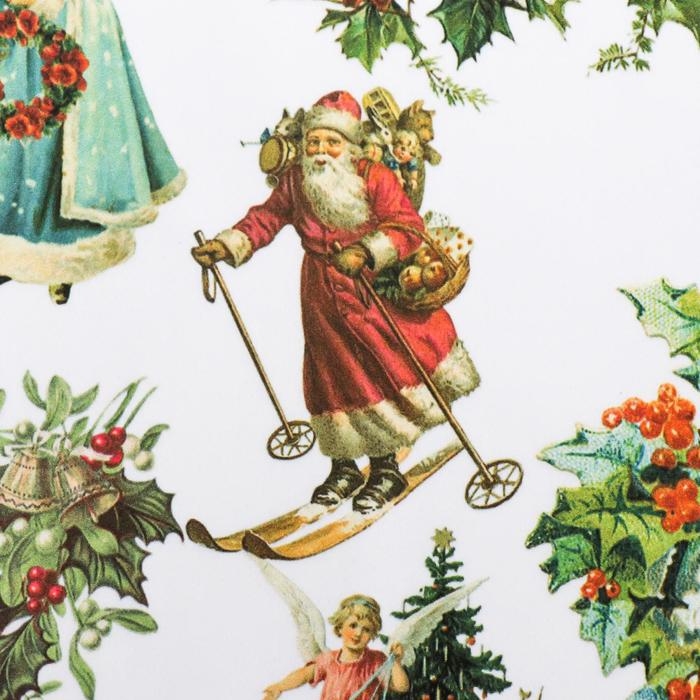 Декупажная карта "Новогодняя" плотность 45 г/м2, А4