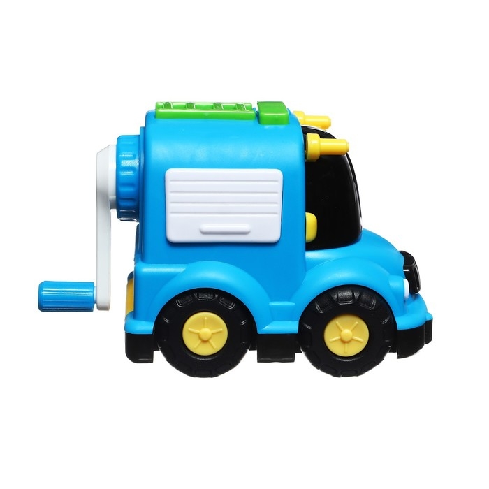 Точилка механическая с контейнером Точилка механическая с контейнером "Машинка", МИКС