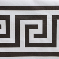 Клеёнка на стол на нетканой основе Доляна &laquo;Стэф&raquo;, ширина 140 см, рулон 20 м, цвет белый