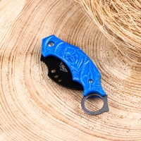 Нож-керамбит складной "Индиго" 12,5см, клинок 49мм/1,5мм Нож-керамбит складной "Индиго" 12,5см, клинок 49мм/1,5мм