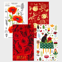 Набор кухонных полотенец Доляна &laquo;Тебе&raquo;, 35х60см-4шт, 100% хлопок