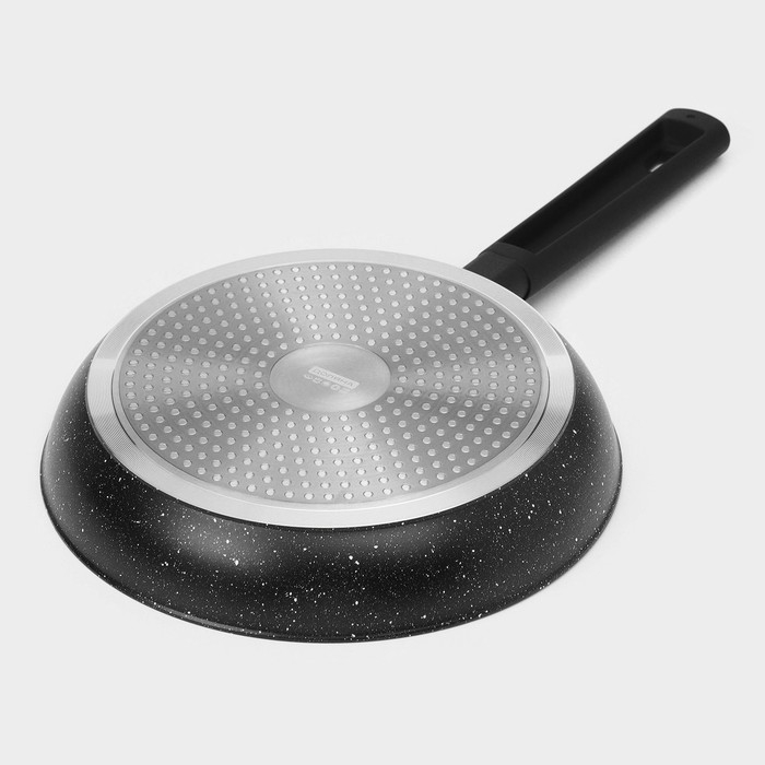 Сковорода Доляна &laquo;Первый дом&raquo;, d=24 см, антипригарное покрытие, индукция, цвет чёрный