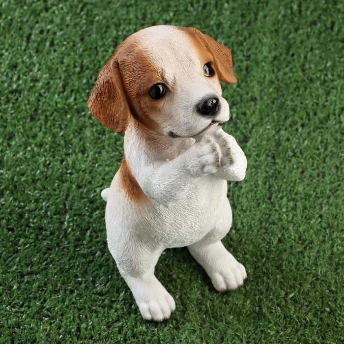 Садовая фигура Садовая фигура "Попрошайка песик" 10х16х22см