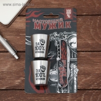 Набор &laquo;Настоящий мужик&raquo;, нож мультитул, стопки 30 мл, 2 шт.