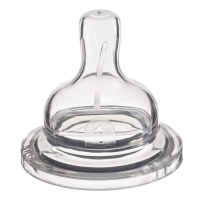 Соска на бутылочку, антиколиковая, от 6 мес., Крошка Я, широкое горло, медленный поток, Ø50 мм. Соска на бутылочку, антиколиковая, от 6 мес., Крошка Я, широкое горло, медленный поток, Ø50 мм.