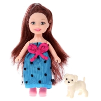 Кукла малышка &laquo;Кто соседи?&raquo; с питомцем, МИКС