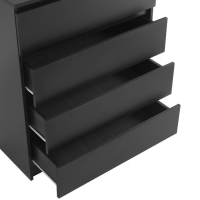 Комод с 4 ящиками Мадера, 800х420х1000, Черный