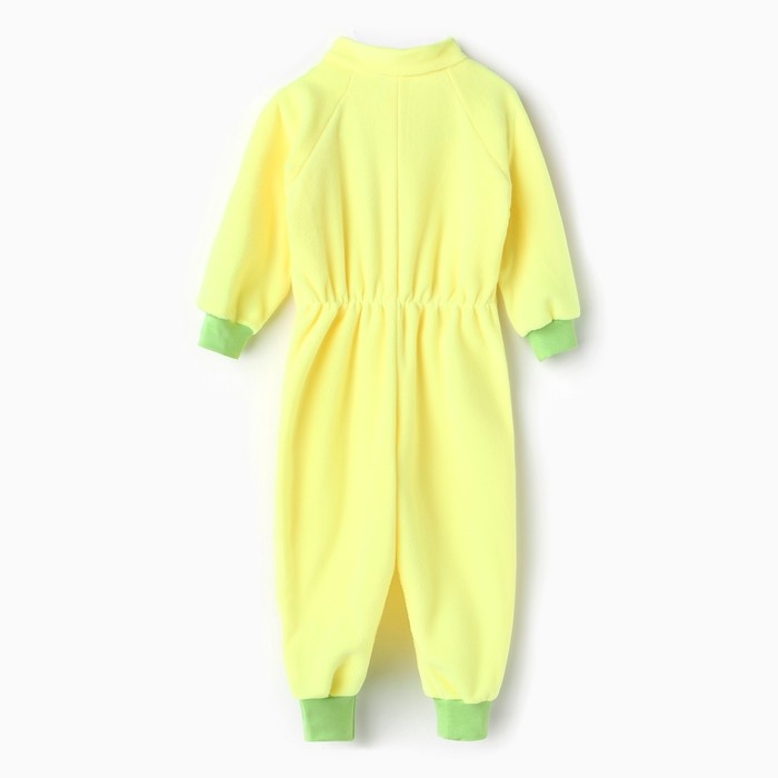Комбинезон детский, цвет жёлтый неон, рост 92-98 см