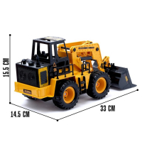 Трактор радиоуправляемый «Стройка», подвижный ковш, работает от батареек Трактор радиоуправляемый «Стройка», подвижный ковш, работает от батареек