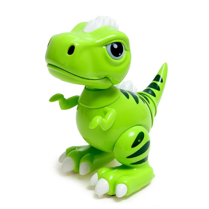 Робот динозавр &laquo;Питомец&raquo; IQ BOT, на пульте управления, интерактивный: звук, свет, танцующий, на аккумуляторе
