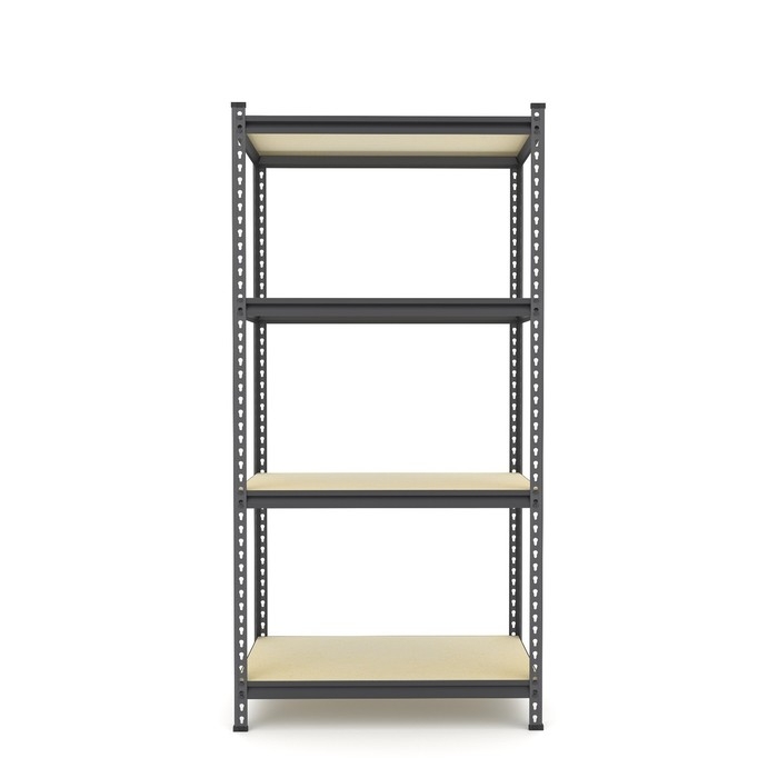 Стеллаж "Everest Beamy Simple-D16" нагрузка на полку - 250 кг, 180 х 90 х 30 см