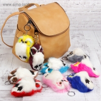 Пушистик на кольце "Яркий совёнок" МИКС 13х8х6 см Пушистик на кольце "Яркий совёнок" МИКС 13х8х6 см