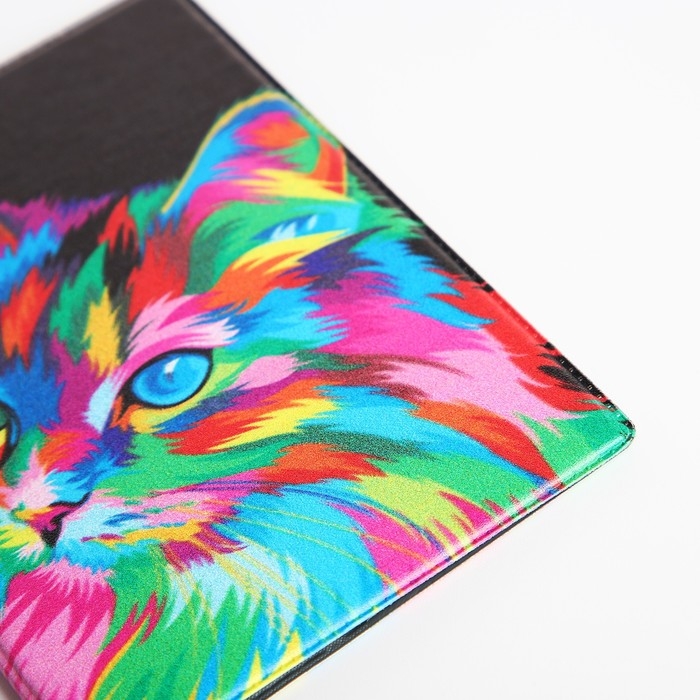 Обложка для паспорта, цвет разноцветный