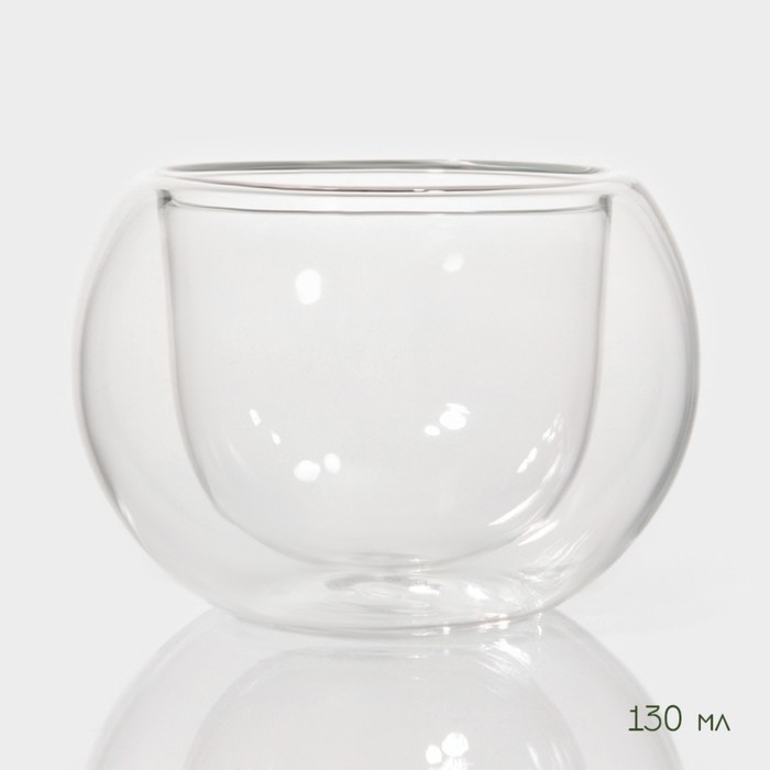 Набор чайный стеклянный Bella Tenero &laquo;Эко&raquo;, 6 предметов: чайник 900 мл, подставка, 4 пиалы 130 мл